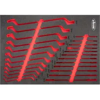 VIGOR Weichschaum-Einlage, leer V6808-L