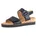 Sandale in schwarz Gr 43