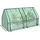 Woltu Foliengewächshaus Frühbeet, Gewächshaus Balkon, Tomatengewächshaus mit Rolltüren, 4 Heringe, 140 g/m2 PE, Metallrahmen, 180 x 90 x 90 cm, Grün