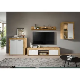 MID.YOU Wohnwand ¦ holzfarben ¦ Maße (cm): B: 330 H: 169 T: 35.0