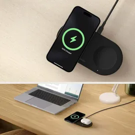 Belkin BoostCharge Pro 2in1 Qi2 (15W) schwarz