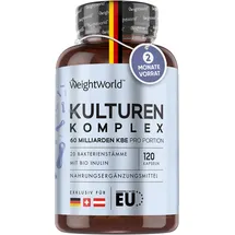 WeightWorld Kulturen Komplex Probiotika Kapseln 120 St.