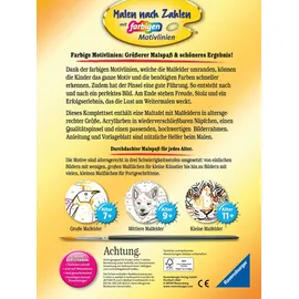 Ravensburger CreArt Malen nach Zahlen 28983 13 x 18 cm mehrfarbig