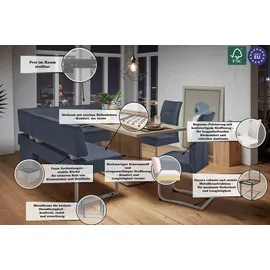 OTTO home Home affaire Eckbank Rab, 180x88x140 cm), Bezug verschiedenen Qualitäten