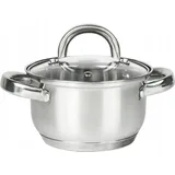 Topfann Topf 1,5L Kochtopf 16 cm rund