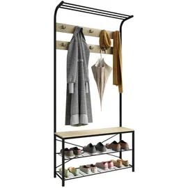 VCM Taliro 100 x 40 x 30 cm braun / braun