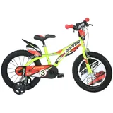 DINO BIKES Kinderfahrrad Raptor 16 - Gelb