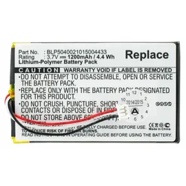 AccuCell Ersatzakku 1200mAh für Falk F3/F4/F6