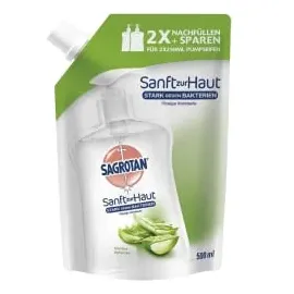 Sagrotan Flüssigseife Nachfüllung Aloe Vera 500 ml