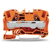 WAGO 2006-1202 Durchgangsklemme 7.50mm Zugfeder Orange