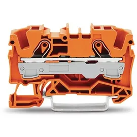 WAGO 2006-1202 Durchgangsklemme 7.50mm Zugfeder Orange