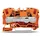 WAGO 2006-1202 Durchgangsklemme 7.50mm Zugfeder Orange