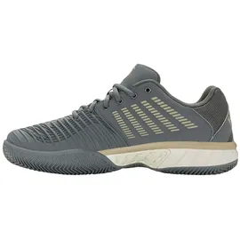 K-Swiss Express Light 3 Clay Tennis Shoe, Turbulence/Egret/Pale Khaki, 46 EU