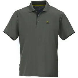 Maul Herren Polo Spiez fresh, Größe 50 in Grau forest green/bl 6001
