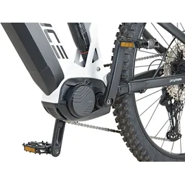 Prophete Dice 5.0 Full-Suspension Weiß-Schwarz Matt 27,5 Zoll