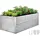 Vevor Hochbeet Metall 240,0 x 120,0 x 86,0 cm Silber