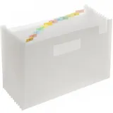 FolderSys Fächermappe DIN A4 12 Fächer Transparent 1 St.