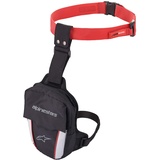 Alpinestars Access Thigh Bag Black/Red/White Einheitsgröße