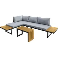 LC Garden Sungardo Set 3-tlg. Anthrazit