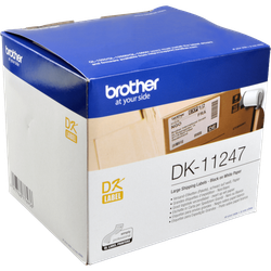 Brother PT Etiketten DK11247  weiss  103x164mm  180 St. Rolle