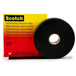 3M Deutschland Isolierband Kautschuk Scotch 23 19x9,15