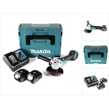 Makita DGA511RFJ inkl. 2x 3,0 Ah + Ladegerät + Makpac