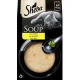 Sheba Soup mit Huhn Multipack 4x40 Gramm Katzennassfutter