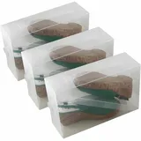3 DynaSun PP368TG Schuhbox Schuhkasten Box Schuhschachtel x Schuhe Damen Herren