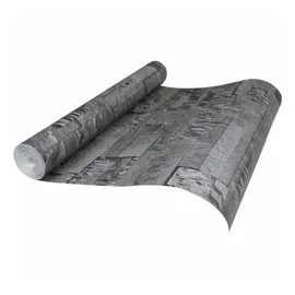 vidaXL Vliestapete 3d Steinoptik Schwarz 10x0,53 M Vidaxl