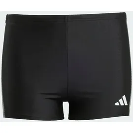 adidas Colorblock 3-Streifen Kinder Boxer-Badehose schwarz 122-128cm 7-8J
