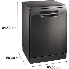 Bosch Serie 4 SMS4EMC06E Geschirrspüler (freistehend, 600 mm breit, Schwarz)