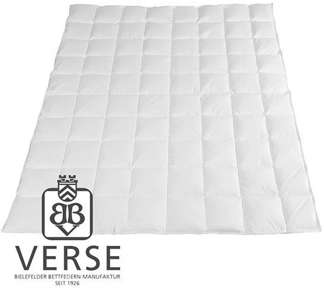 Daunendecke Bielefelder Verse Deluxe Sommerdecke