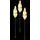 I.GE.A. Kunstpflanze I.GE.A. "Strelitzienblatt", gold (goldfarben), B:12cm H:92cm L:2cm, Obermaterial: 50% Kunststoff, 50% Polyester, Kunstpflanzen, Kunstpflanze, Kunstzweig, 3er Set