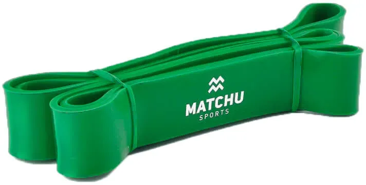 Matchu Sports Resistance Band Medium - Grün - 1 Meter - Medium