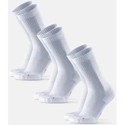 CREW LAUFSOCKEN FÜR LANGE DISTANZEN - 3-Pack - Weiß - 35-38