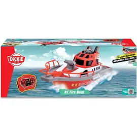 DICKIE RC-Boot Feuerwehrboot CH RTR rot