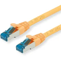 Value Patchkabel Kat.6A (Class EA) S/FTP (PiMF), LSOH, gelb, 0,15 m