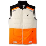 Brooks Herren Run Visible Insulated Vest 2.0 bunt