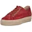 Damen Plateau-Sneaker Rot 37,5
