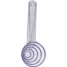 GASTROMAX Messbecher Messlöffel-Set, 5-teilig, Kunststoff