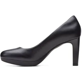 CLARKS Ambyr Joy Pumpe, Black Leather, 37 EU