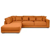BOOOM Ecksofa Diego Stoff Golden Yellow