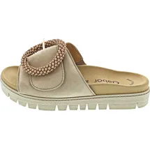 Gabor Damen, Pantoletten, Frauen Slipper,Best Fitting,Freizeitschuhe,Schlupfschuhe,schluepfschuhe,Slides,Slip-ons,Caramel,42 EU / 8 UK / 42