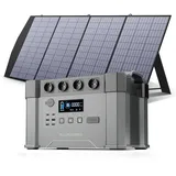 All powers Powers tation 1092wh/1451wh mit 200w faltbarem Solar panel komplett mit verstellbarem