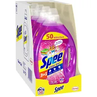 Spee, Color Gel 3+1, Colorwaschmittel, 200 (4 x 50) Waschladungen, Reinheit, Strahlkraft und Frische für deine Buntwäsche - zum schlauen Preis