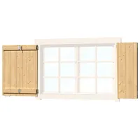 Lasita Maja Fensterladen LASITA MAJA Fensterläden beige (natur) Zubehör