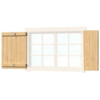 Lasita Maja Fensterladen LASITA MAJA Fensterläden beige (natur) Zubehör
