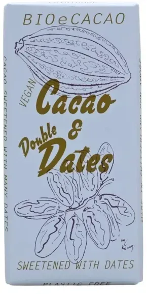 BioeCacao Cacao & Double Dates Schokolade bio