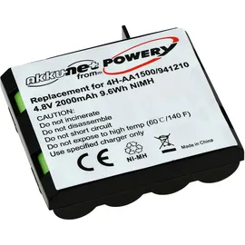 Powery 4H-AA1500 AA 2000 mAh 1 St.