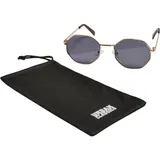 URBAN CLASSICS Sonnenbrille Sunglasses Toronto Black/Gold, One Size